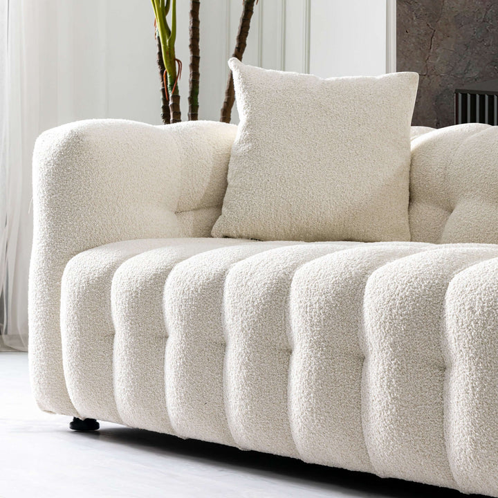 The Eden Modern Tufted Chesterfield Boucle Fabric Sofa Era and Style Inspired Home Décor 6