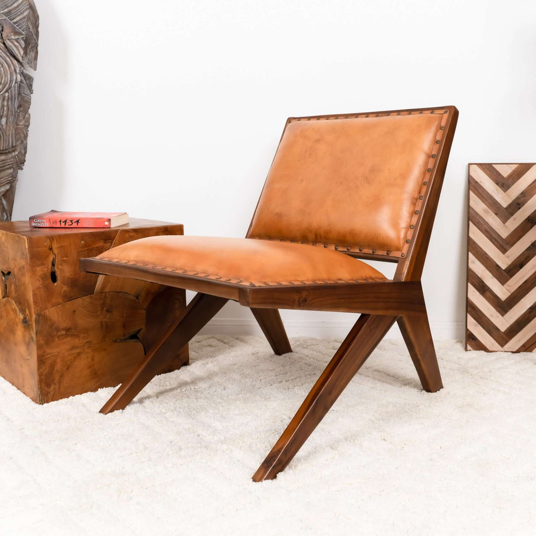 The Colin Tan Leather Lounge Chair Era and Style Inspired Home Décor 1