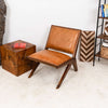 The Colin Tan Leather Lounge Chair Era and Style Inspired Home Décor 5