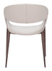 The Limay Dining Chair (Set of 2) Beige & Walnut  Era and Style Inspired Home Decor 1