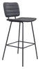 The Boston Barstool (Set of 2) Vintage Black  Era and Style Inspired Home Decor 1