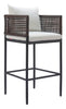 The Palm Paradise Barstool Gray  Era and Style Inspired Home Decor 1