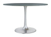 The Metropolis Dining Table Gray & Silver  Era and Style Inspired Home Decor 1