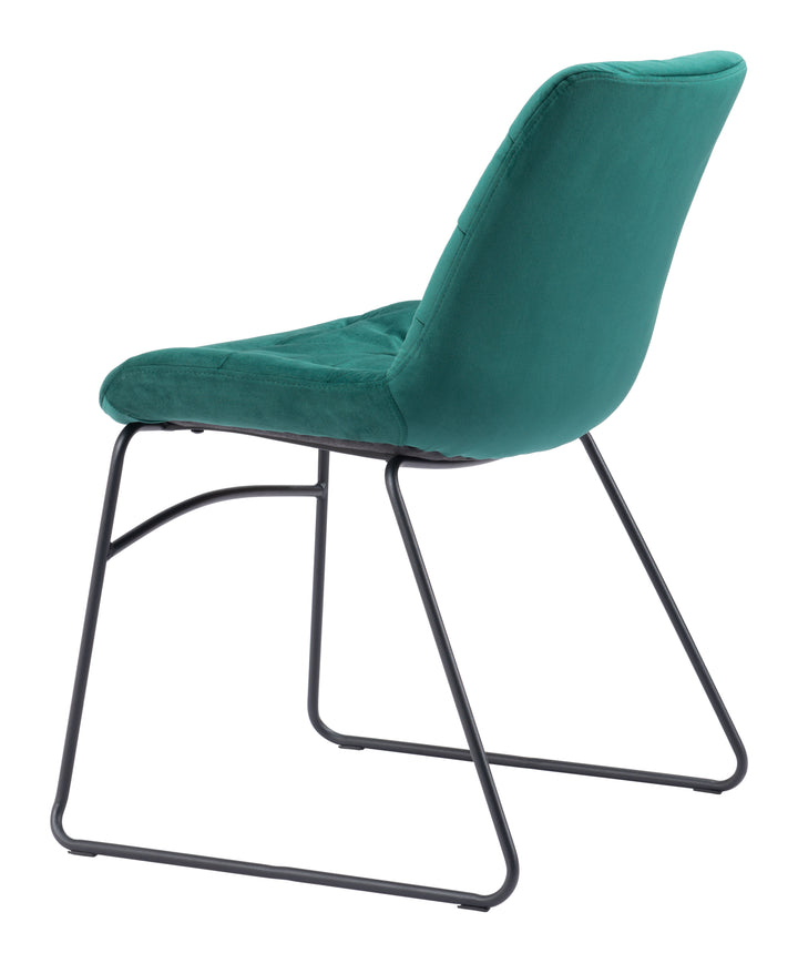 The Tammy Dining Chair (Set of 2) Green  Era and Style Inspired Home Decor 1